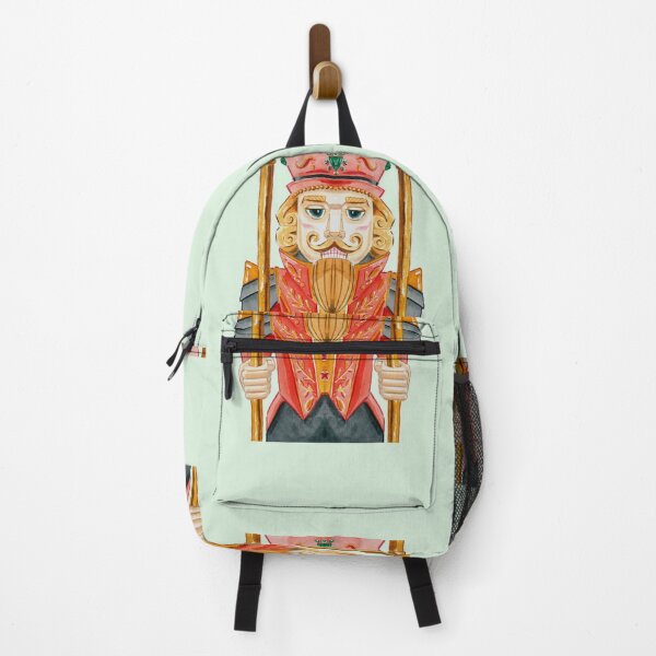 Item preview, Nutcracker toy king in watercolor  designed and sold by Bonheurem.