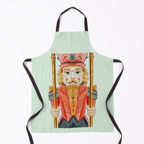 Item preview, Nutcracker toy king in watercolor designed and sold by Bonheurem.