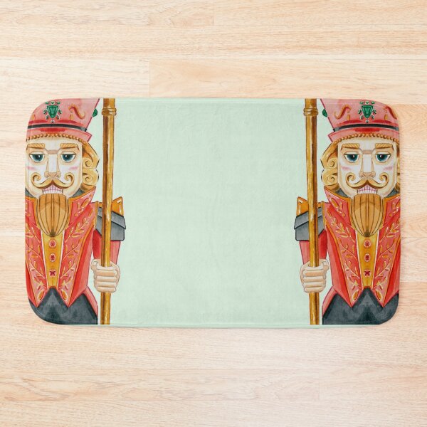Item preview, Nutcracker toy king in watercolor  designed and sold by Bonheurem.