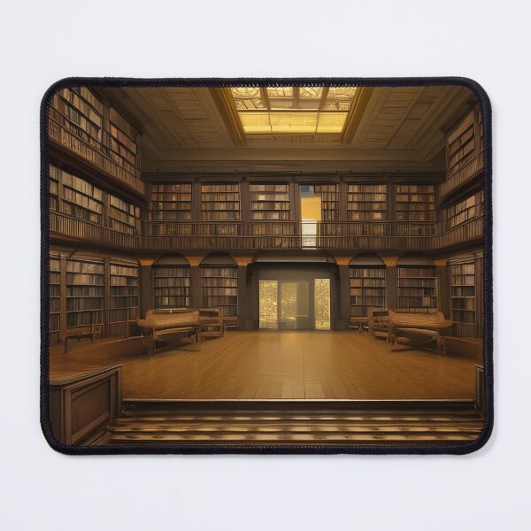 Item preview, Vintage Abandoned Library 2 designed and sold by sadconfusedmoon.