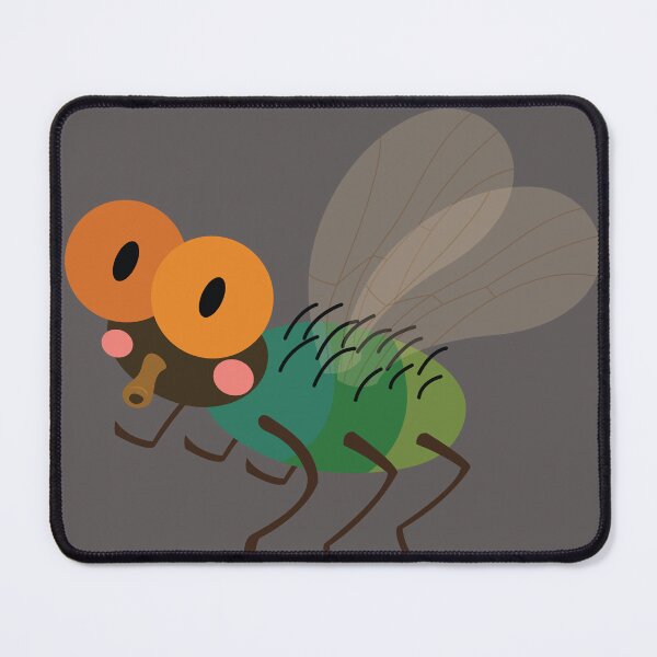 Item preview, Wacky Cartoon Fly Illustration designed and sold by PrintPortal.