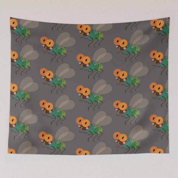 Item preview, Wacky Cartoon Fly Illustration designed and sold by PrintPortal.