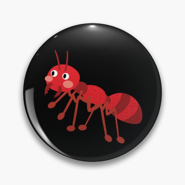 Item preview, Fire Ant Cartoon Illustration designed and sold by PrintPortal.
