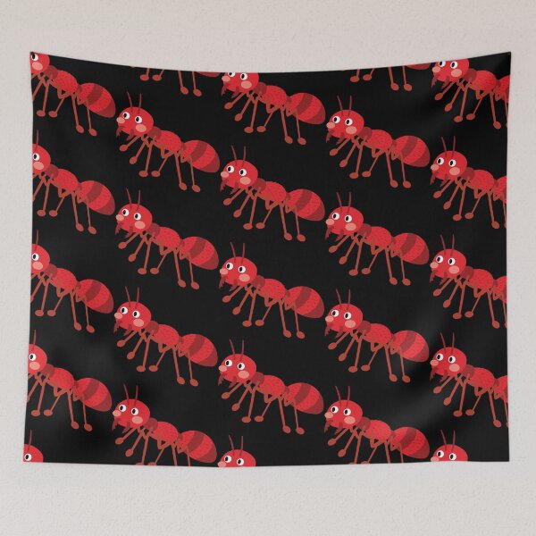 Item preview, Fire Ant Cartoon Illustration designed and sold by PrintPortal.