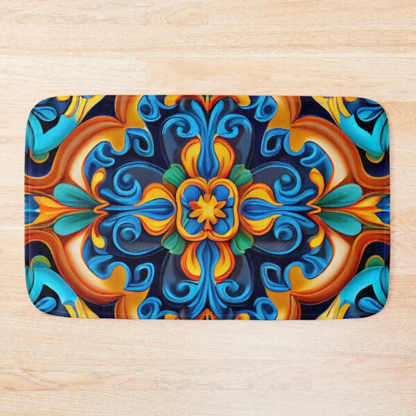 Item preview, Bright Latin Pattern Digital Painting designed and sold by CodeAndColors.