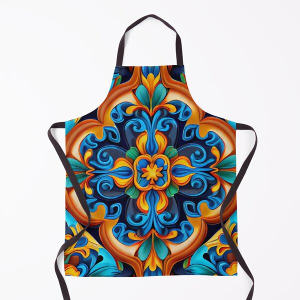 Item preview, Bright Latin Pattern Digital Painting designed and sold by CodeAndColors.
