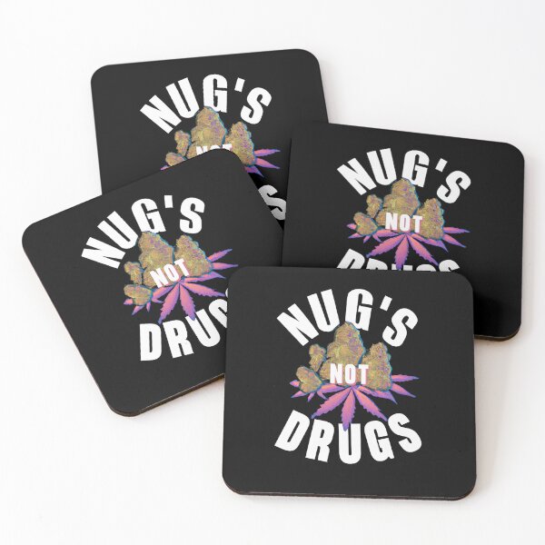 Artikelvorschau, Nugs Not Drugs Funny Chicken Nuggets Fast Food entworfen und verkauft von SweetbeStore.