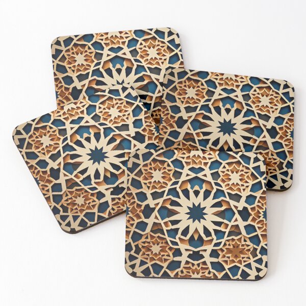 Item preview, Detailed Moroccan Pattern Digital Painting designed and sold by CodeAndColors.