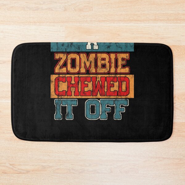 Item preview, A Zombie Chewed It Off Artificial Leg Block Design designed and sold by Cedinho.