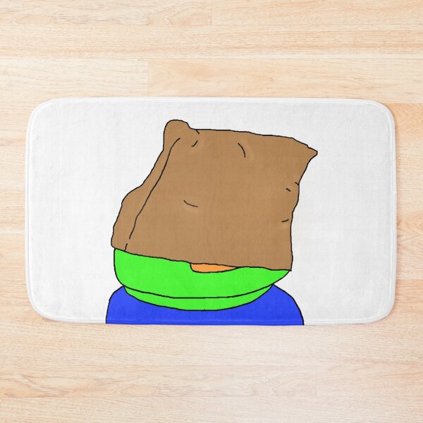 Item preview, Paper Bag Head Pepe designed and sold by TheMemesLord.