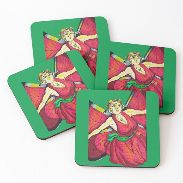 Item preview, Red fairy flying designed and sold by Dagomarosart.