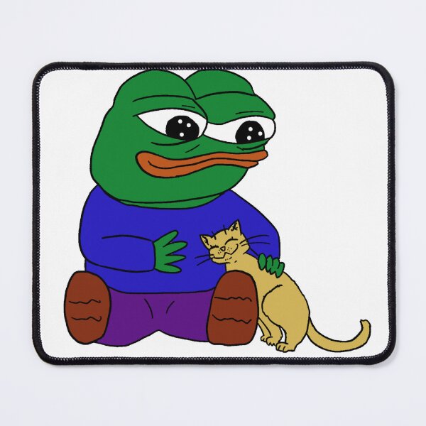 Item preview, Pepe With Cat designed and sold by TheMemesLord.