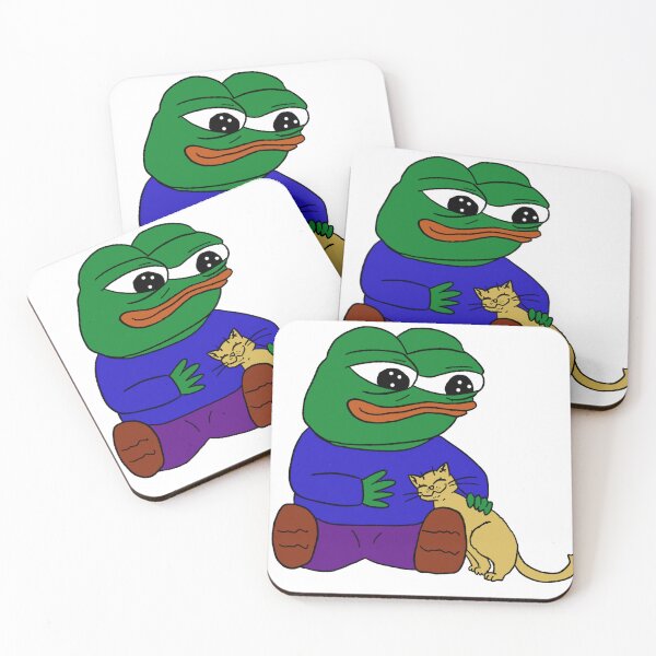 Item preview, Pepe With Cat designed and sold by TheMemesLord.