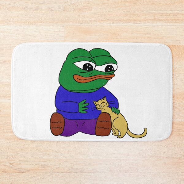 Item preview, Pepe With Cat designed and sold by TheMemesLord.