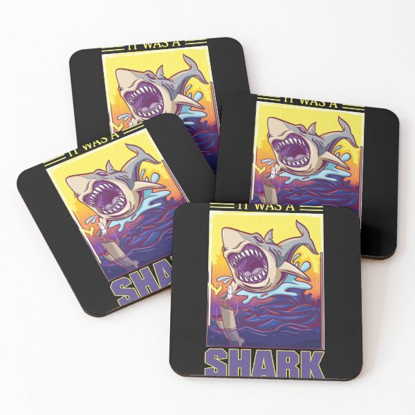 Item preview, Before You Ask It Was A Shark Amputee Scary Design designed and sold by Cedinho.