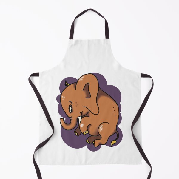 Item preview, Orange Lucky Elephant Cartoon Style designed and sold by Eminentia.