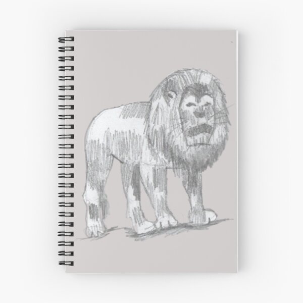 Item preview, Lion (black&white) designed and sold by mila-ola.
