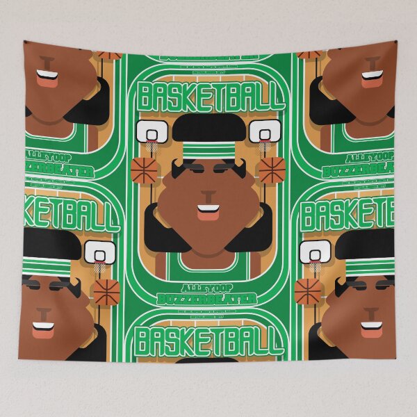 Item preview, Basketball Green - Alleyoop Buzzerbeater - Aretha version designed and sold by boxedspaper.