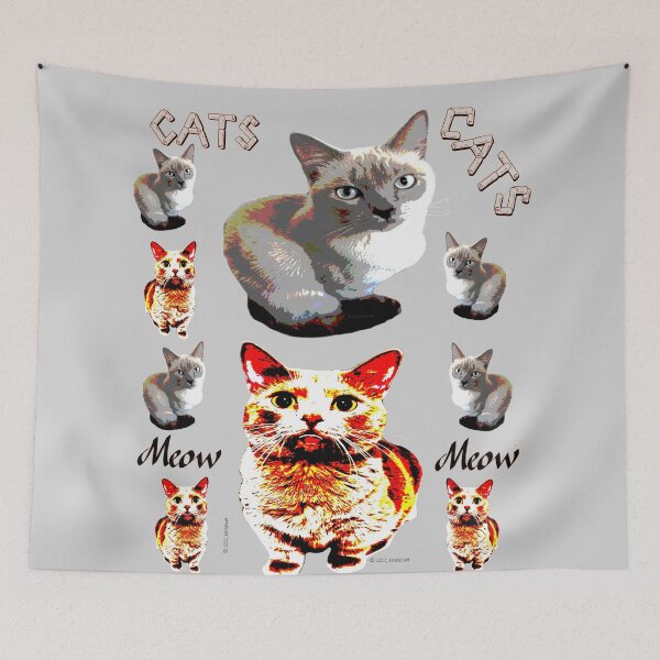 Item preview, Posterized Cats Meow designed and sold by kristalcurt.