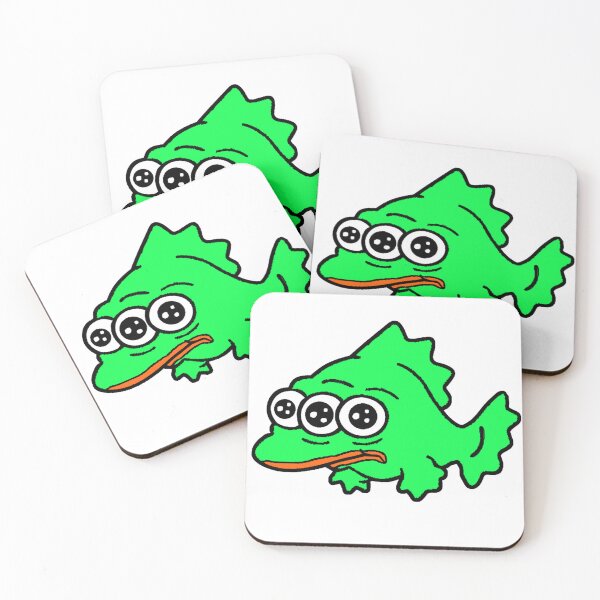 Item preview, Radioactive Pepe Fish designed and sold by TheMemesLord.