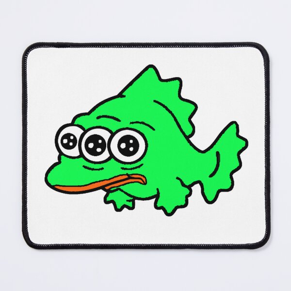 Item preview, Radioactive Pepe Fish designed and sold by TheMemesLord.