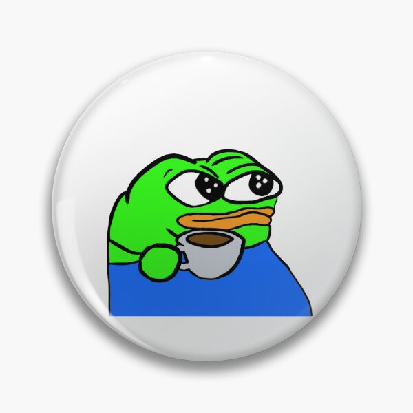 Item preview, Pepe With Coffee designed and sold by TheMemesLord.