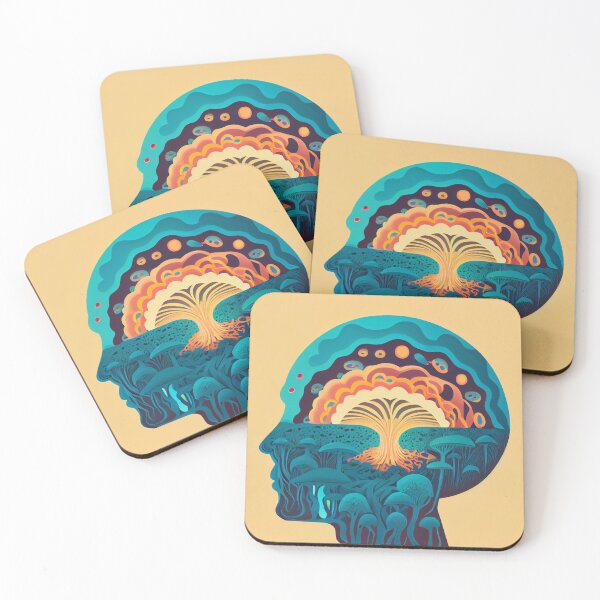 Item preview, Psychedelic Mushrooms designed and sold by andreipopescu.