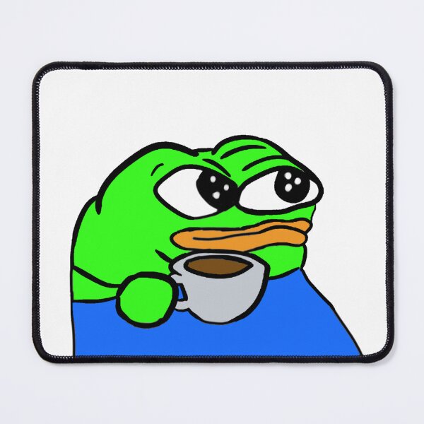 Item preview, Pepe With Coffee designed and sold by TheMemesLord.