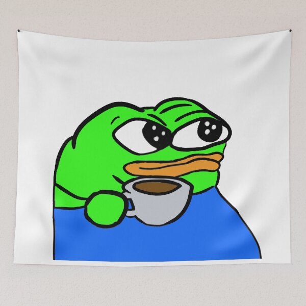 Item preview, Pepe With Coffee designed and sold by TheMemesLord.