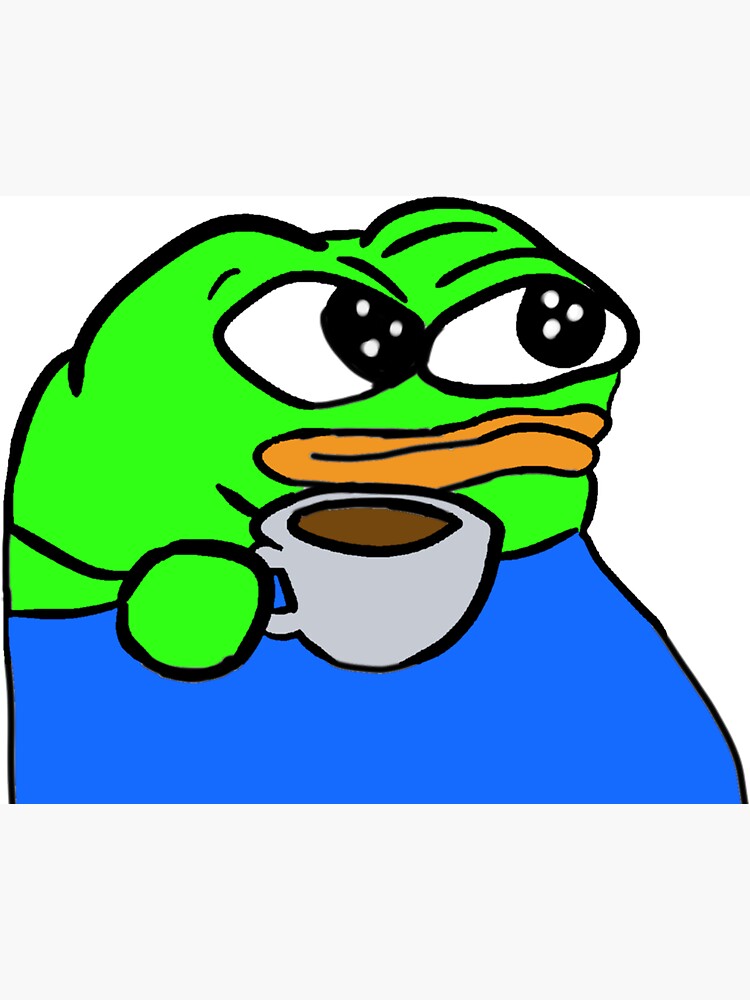 Pepe With Coffee