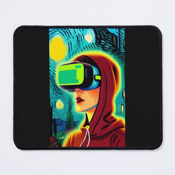 Aperçu de l'œuvre Fille VR MetaGogh créée et vendue par DistortedBrain.