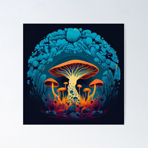Item preview, Psychedelic Mushrooms designed and sold by andreipopescu.