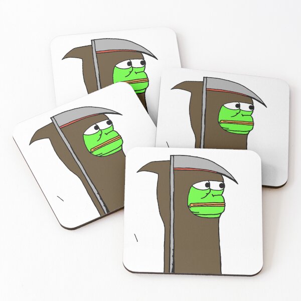 Item preview, Grim Reaper Pepe designed and sold by TheMemesLord.