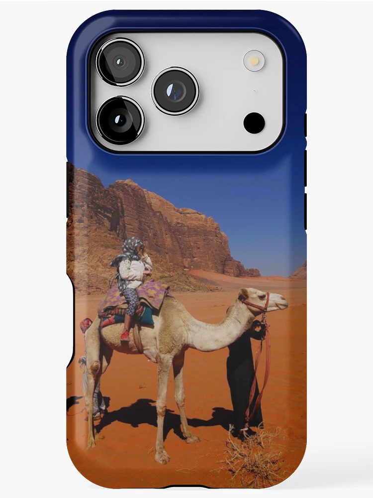 Thumbnail 1 of 4, iPhone Case, WADI RUM CAMEL RIDE designed and sold by BYRON.