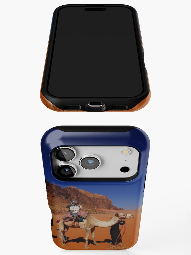 Thumbnail 3 of 4, iPhone Case, WADI RUM CAMEL RIDE designed and sold by BYRON.