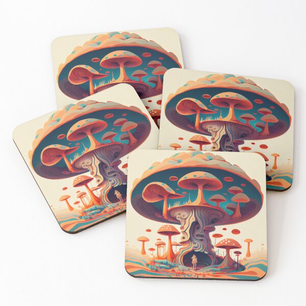 Item preview, Psychedelic Mushrooms designed and sold by andreipopescu.