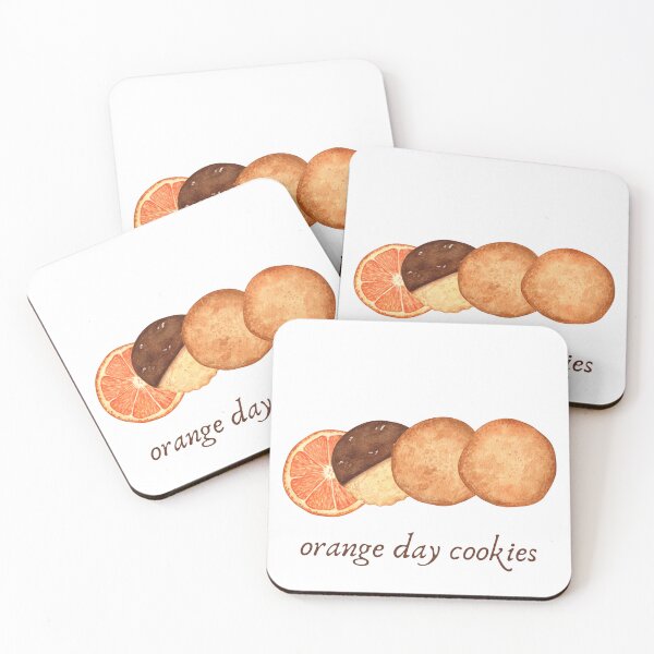 Item preview, Orange Day Cookies designed and sold by stalin-LB.