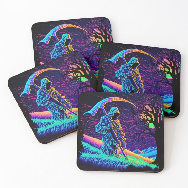 Artikelvorschau, Psychedelischer Sensenmann 1 entworfen und verkauft von Newtaste-Store.