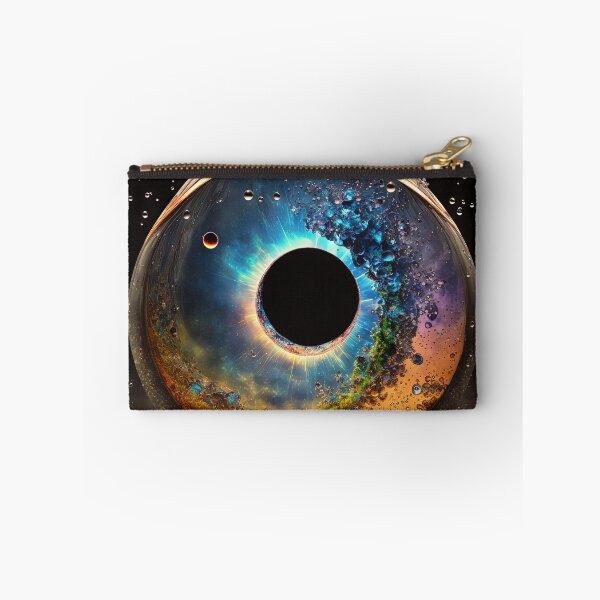 Item preview, Black Universe Hole in a tear drop designed and sold by ClonePingui.
