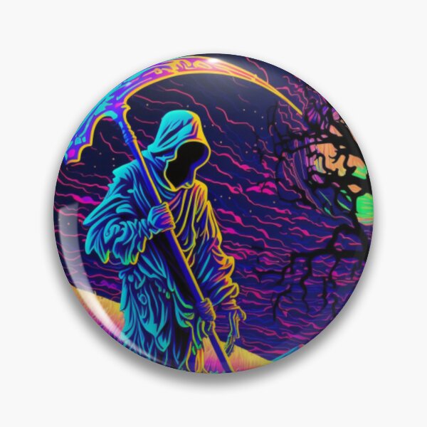 Artikelvorschau, Psychedelischer Sensenmann 1 entworfen und verkauft von Newtaste-Store.