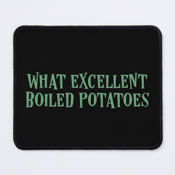 Item preview, Mr. Collins Loves Potatoes and So Do I (Green) designed and sold by spookyhobbit.