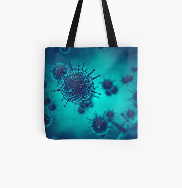 Viral disease All Over Print Tote Bag