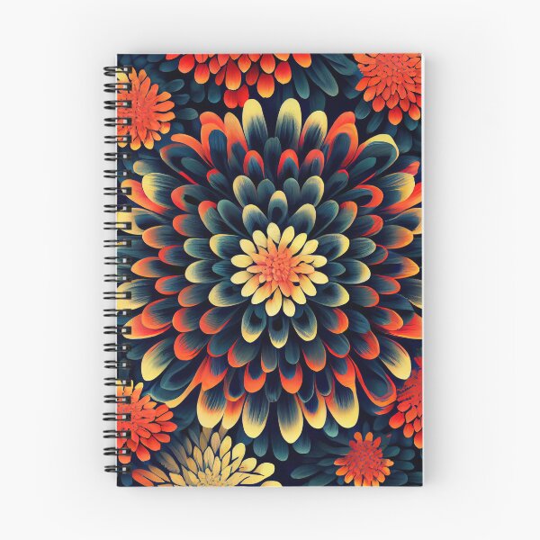Item preview, Explosive Simple Floral Pattern Digital Painting designed and sold by CodeAndColors.