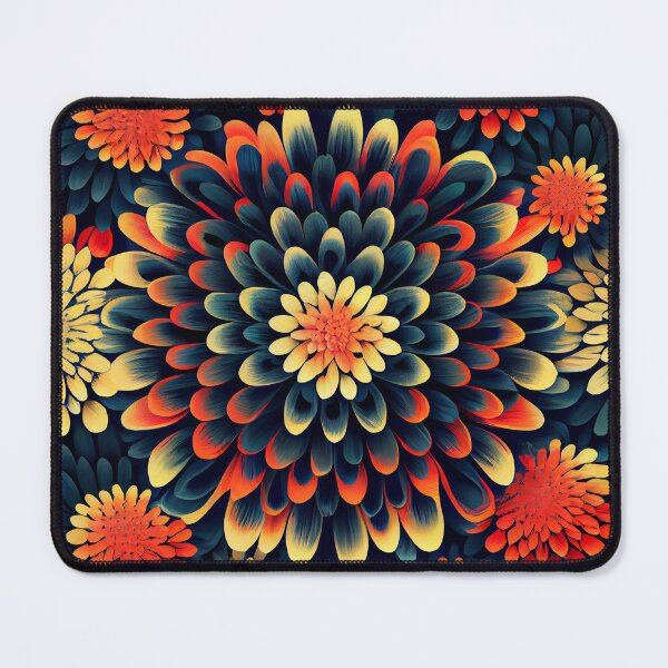 Item preview, Explosive Simple Floral Pattern Digital Painting designed and sold by CodeAndColors.