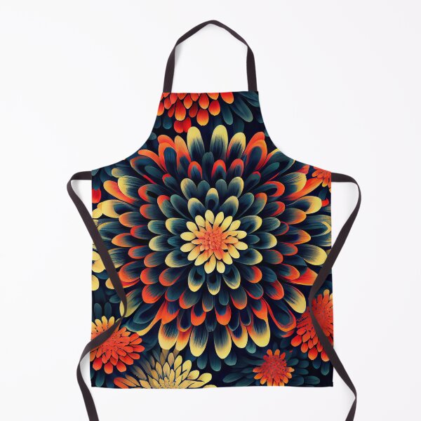 Item preview, Explosive Simple Floral Pattern Digital Painting designed and sold by CodeAndColors.