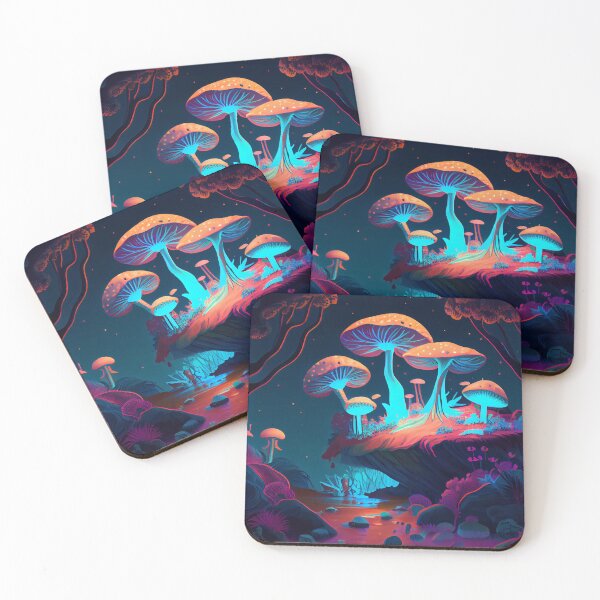 Item preview, Psychedelic Mushrooms designed and sold by andreipopescu.