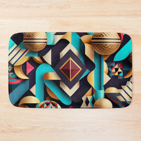 Item preview, Balanced Maximalist Pattern Digital Painting designed and sold by CodeAndColors.