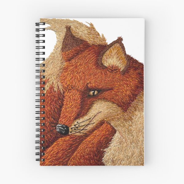 Item preview, Embroidery Fox designed and sold by AllBlueGem.