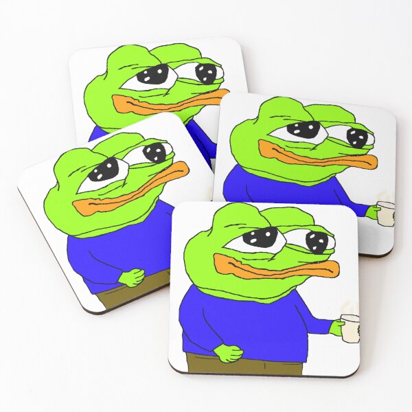 Item preview, Pepe With Cup designed and sold by TheMemesLord.