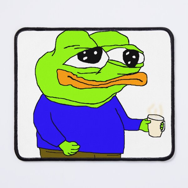 Item preview, Pepe With Cup designed and sold by TheMemesLord.